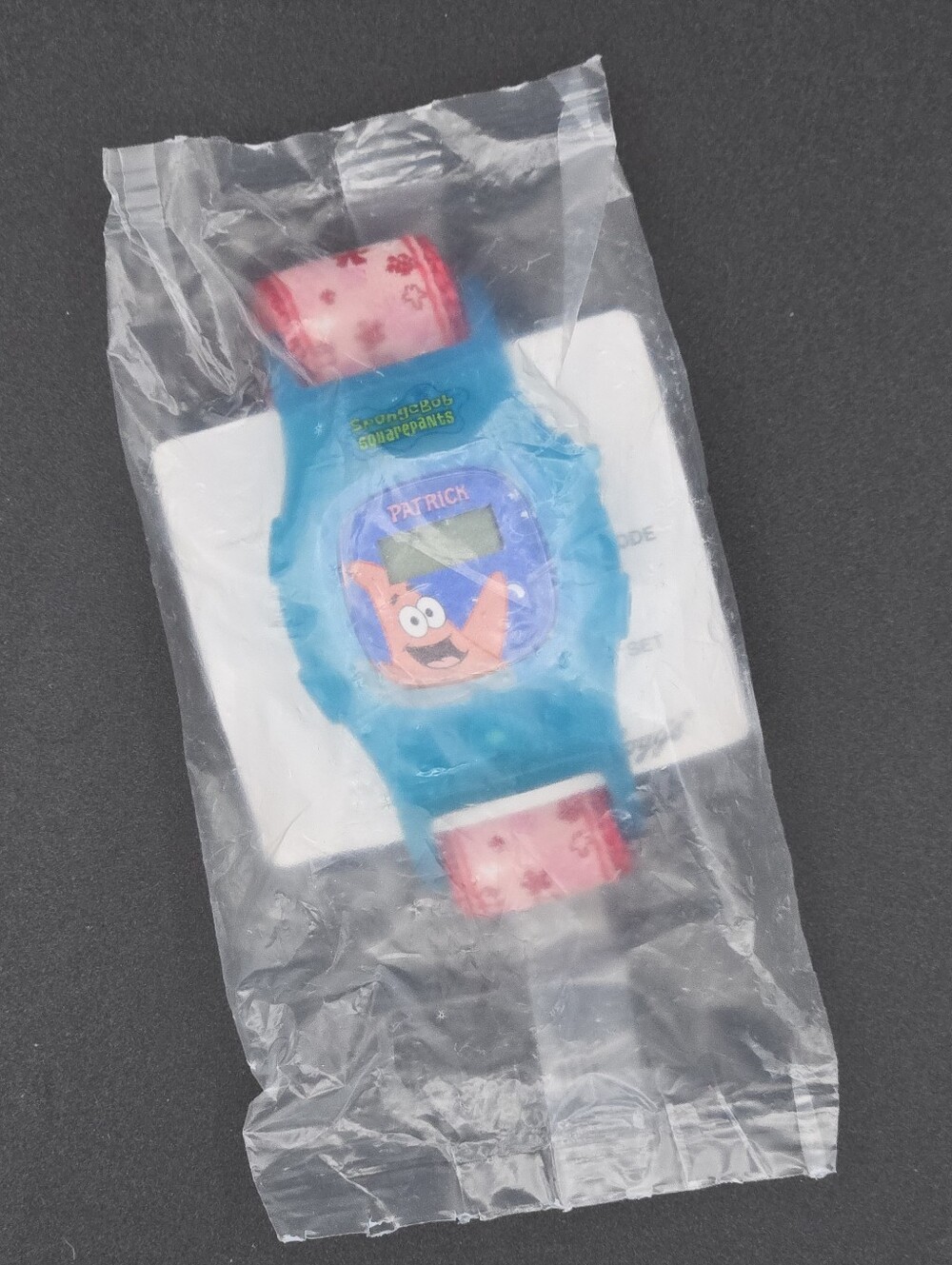 Vintage Patrick Star Spongebob Squarepants Kellogs Novelty Kids Watch